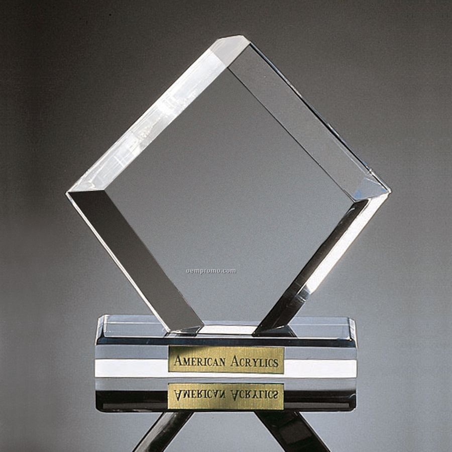 Clear Diamond Shape Award
