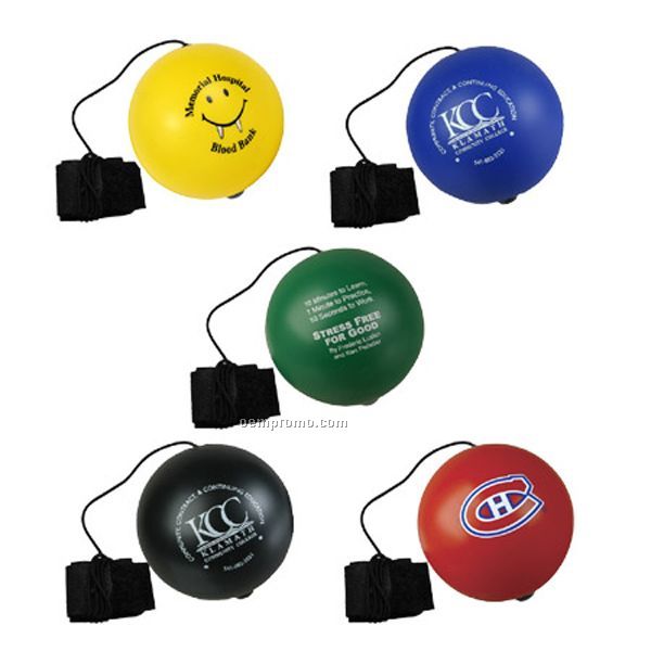 Round Stress Ball Yo-yo Bungee