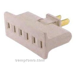 3 Outlet Swivel Adapter
