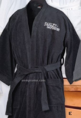 Black Kimono Robe (48")