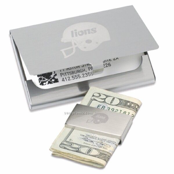 Card Holder & Money Clip Set