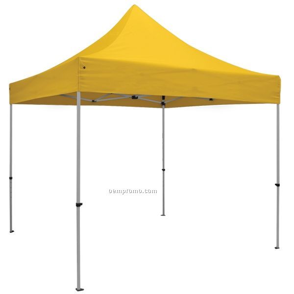 Showstopper Premium 10' Square Tent / Yellow/ Unimprinted