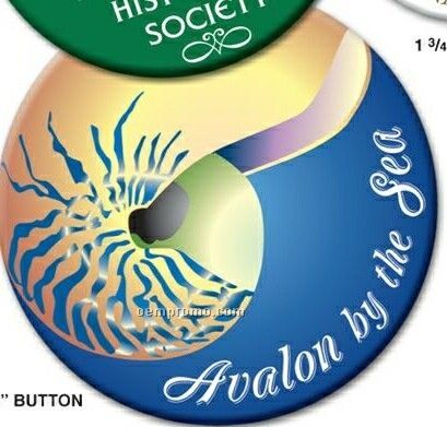 3" Round Buttons With Safety Pin Back (1 To Full Color Digital)
