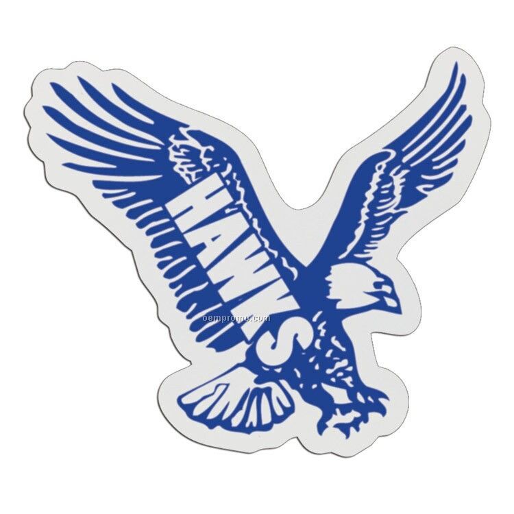 Eagle Lightweight Plastic Sports Badge (3")