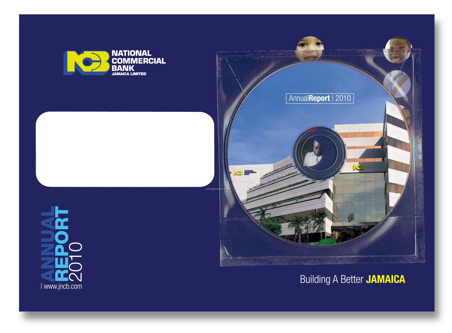 Emedia Post Card, 4" X 6" With CD Mini Disc