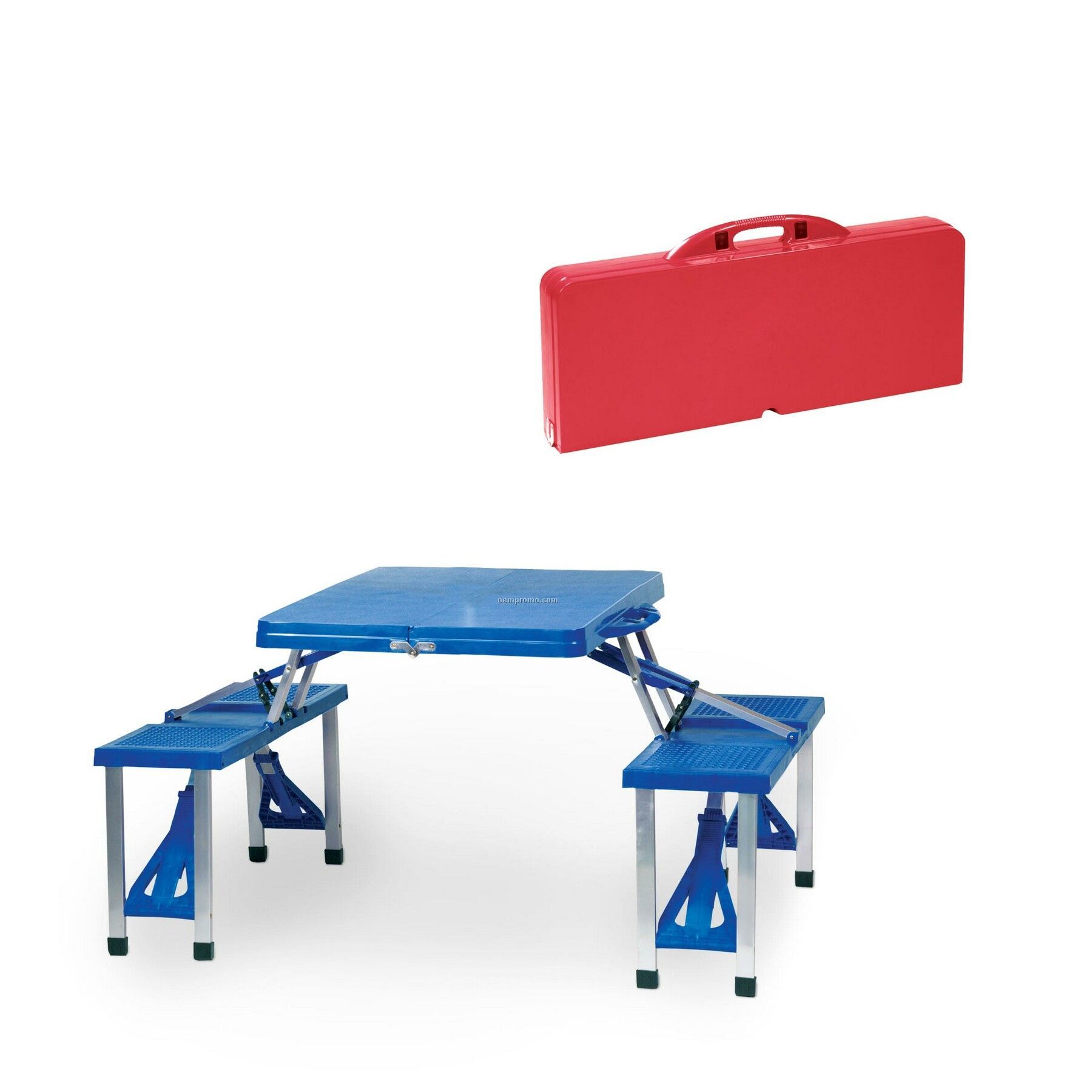 Folding Picnic Table W/ Four Seats (Solids)