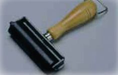 Hard Rubber Brayer (4")