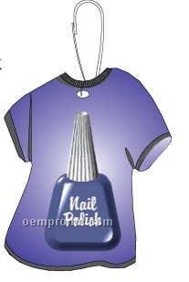 Nail Polish T-shirt Zipper Pull