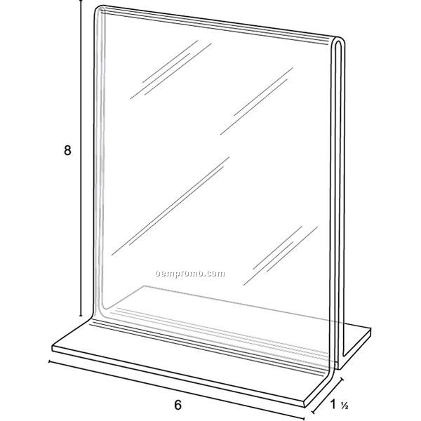 Open Bottom Frame For 6'' W X 8'' H