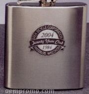 Stainless Steel Flask W/ Captive Top