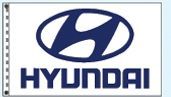 Stock Dealer Logo Flags - Hyundai (3'x5')