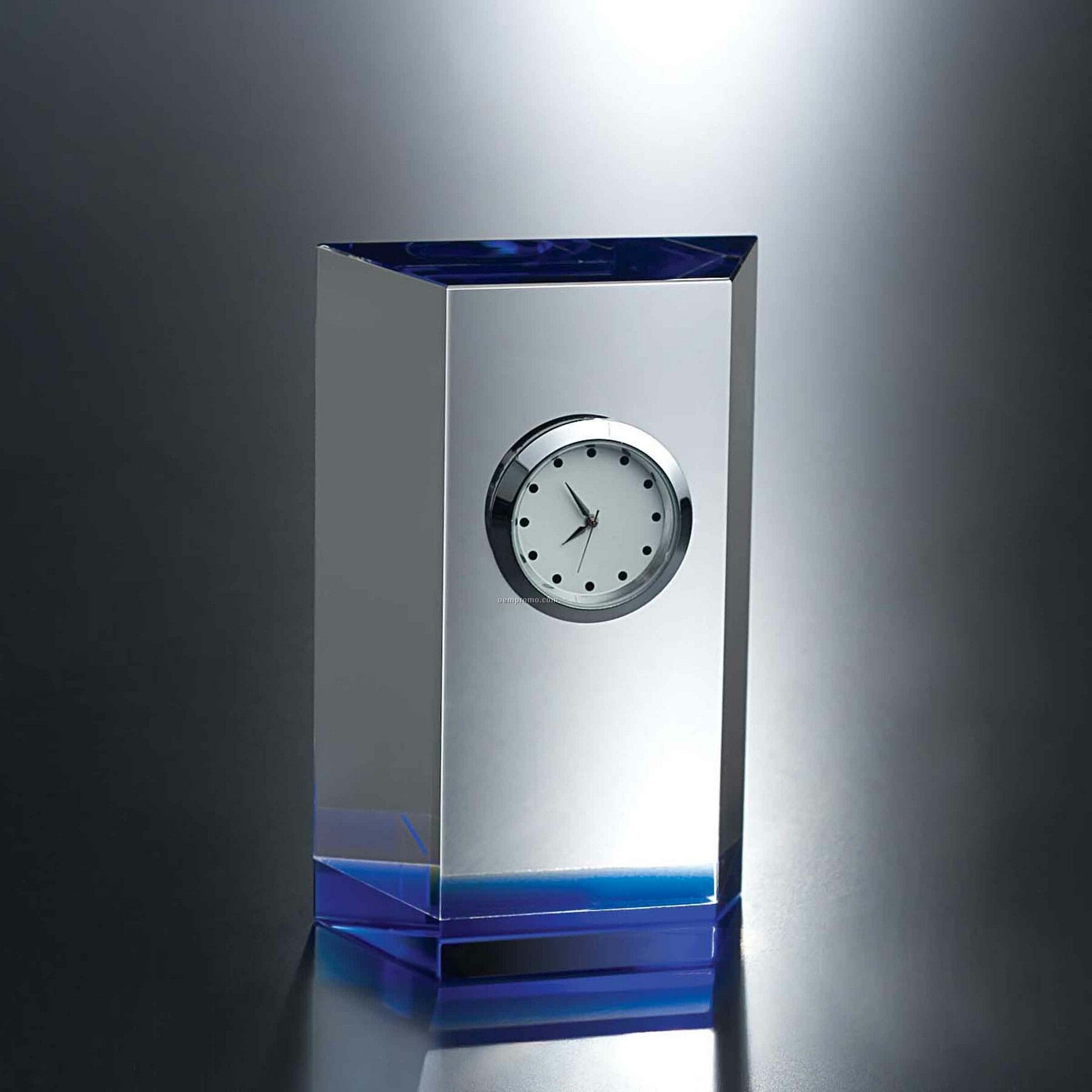 5" Nuevo Optic Crystal Clock
