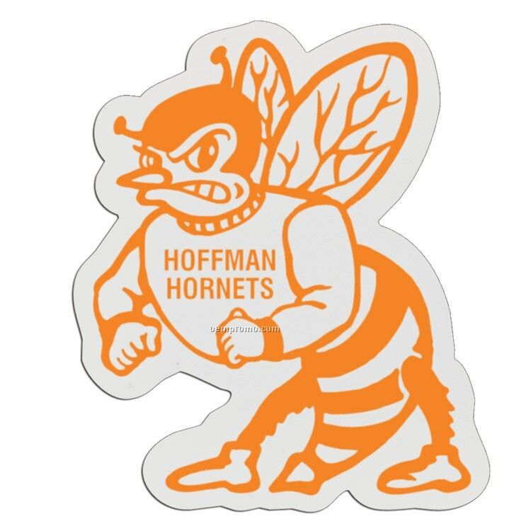 Hornet Lightweight Plastic Sports Badge (3")