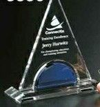 Indigo Gallery Crystal Masters Tower Award (7 1/4")