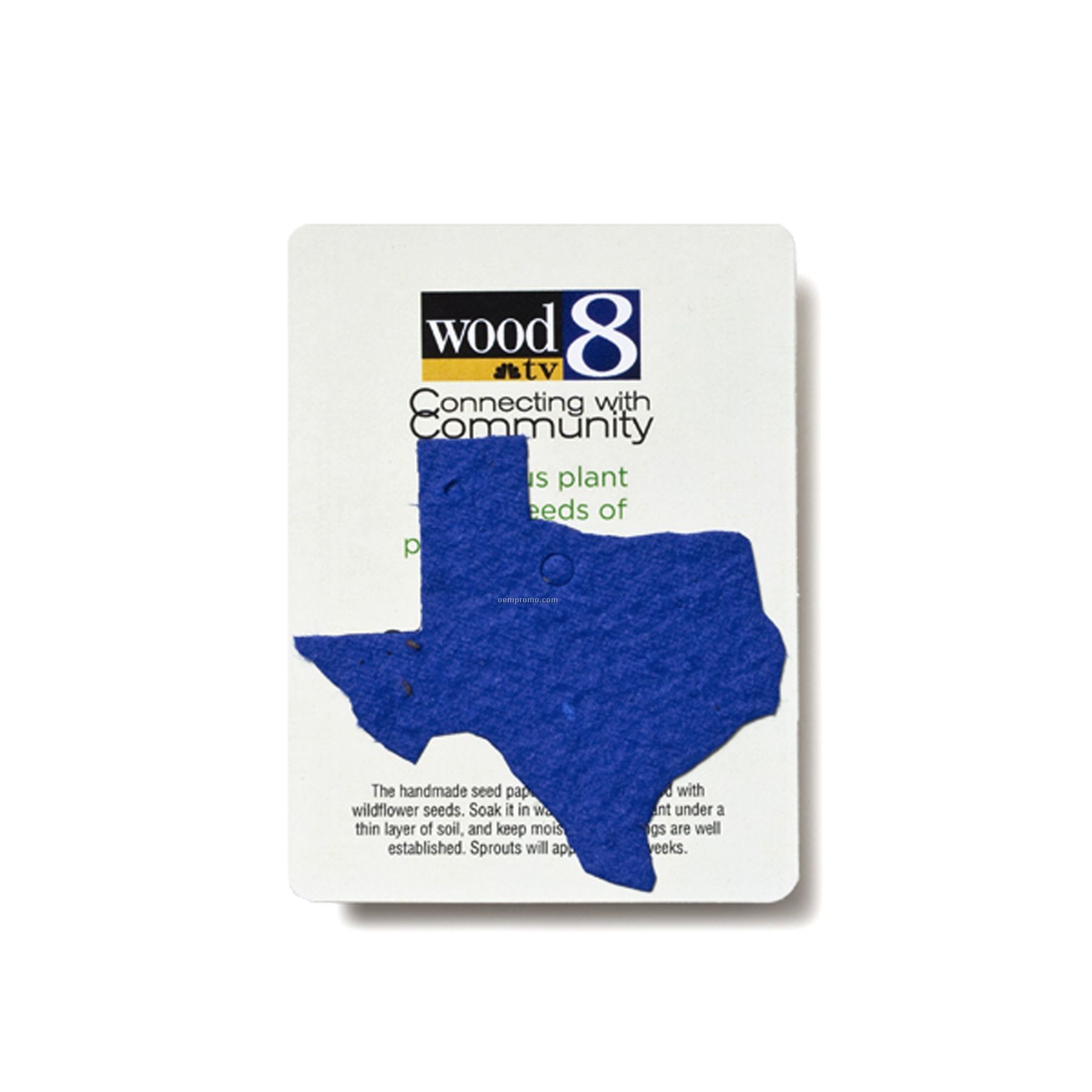 Mini Texas Shape Seed Paper Gift Pack
