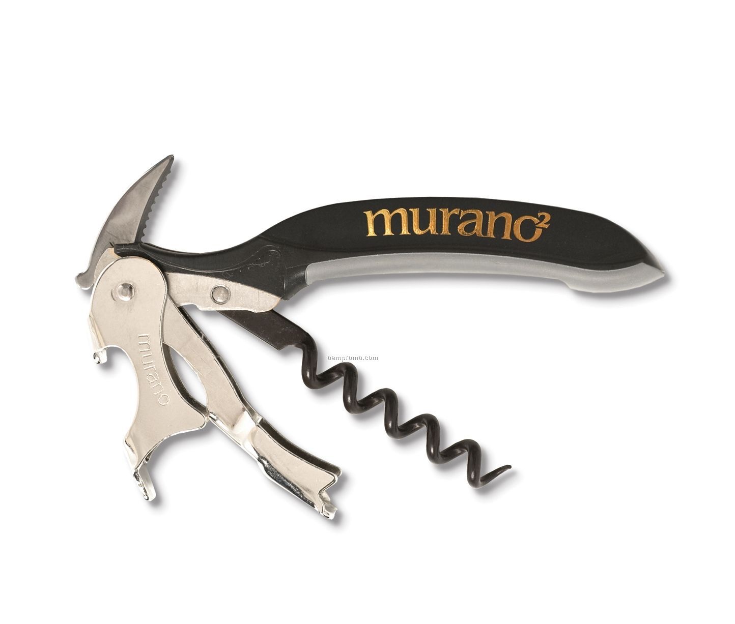 Murano Waiter`s Natural Corkscrew With Wide Handle