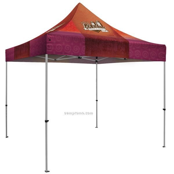 Premium Showstopper 10' Square Tent W/ Dye Sublimation