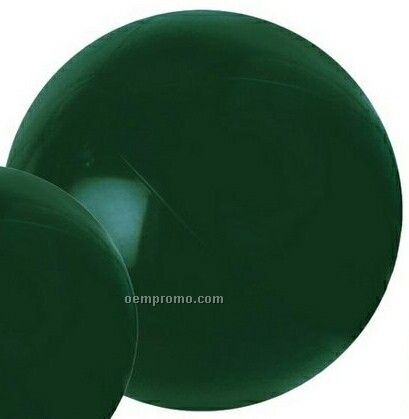 16" Inflatable Forest Green Beach Ball