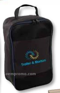 600d Pvc Shoe/Cosmetic/Travel Bag (Blank)