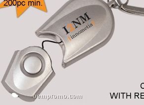 Carabiner With Retractable LED Light