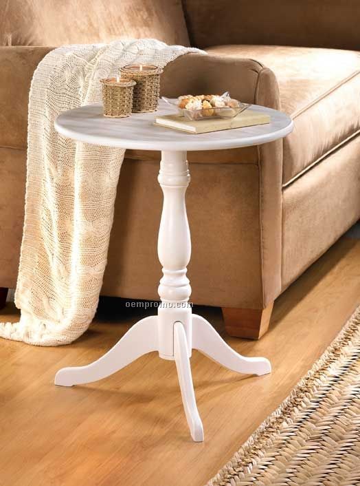 Pedestal Accent Table