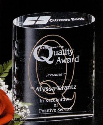 Pristine Gallery Crystal Ovation Award (6")