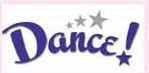 Dance Logo W/Stars In Stock Ink Transfers In Purple