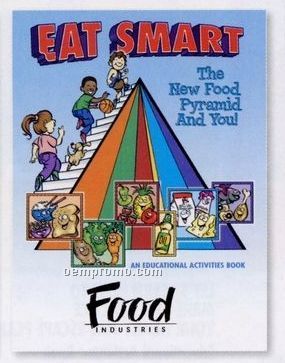 Eat Smart: The New Food Pyramid And You Activity Book (English)