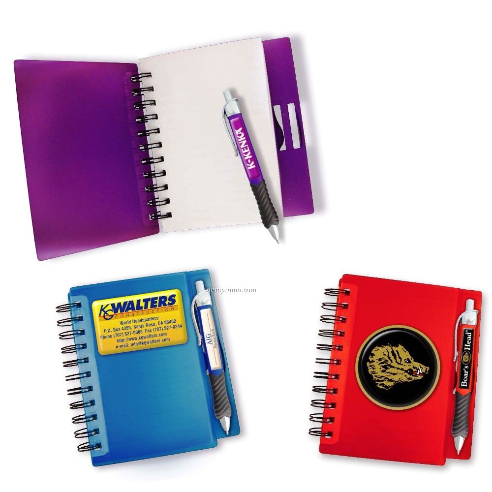 Spiral Notebook With Pen