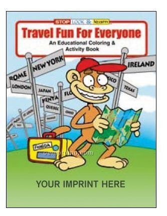 Travel Fun For Everyone Coloring Book Fun Pack