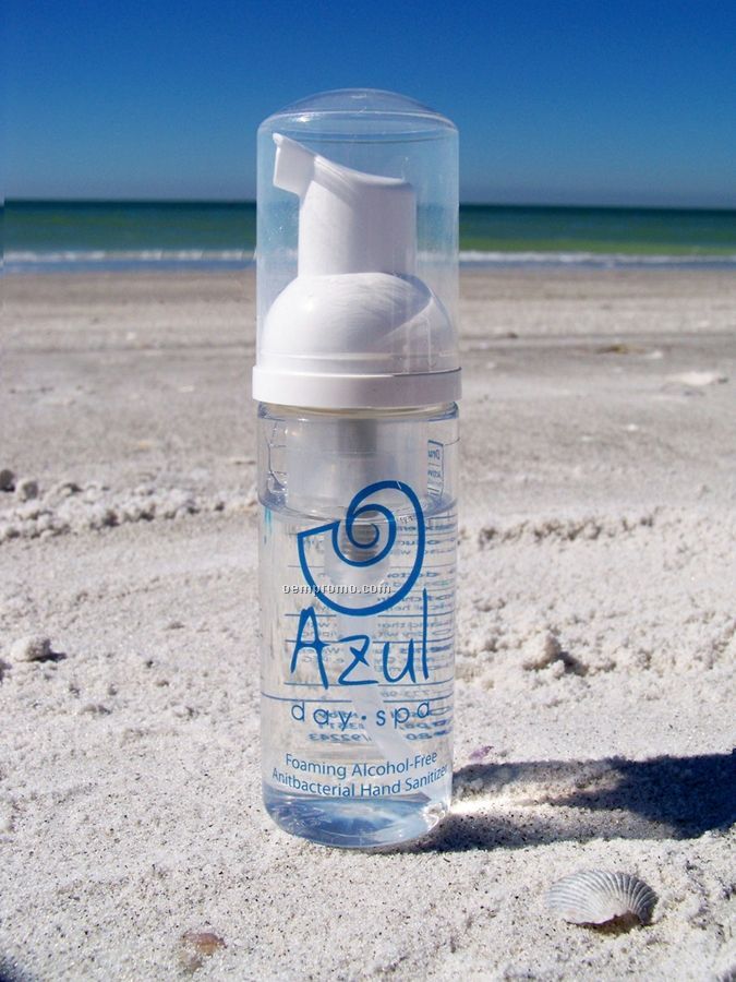 1.7 Oz. Anti-bacterial Foam Hand Sanitizer W/Pump Bottle