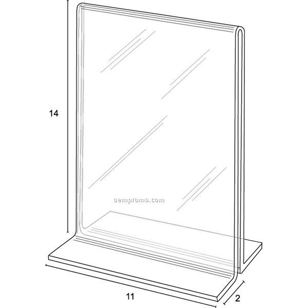 Open Bottom Frame For 11'' W X 14'' H