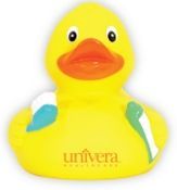 Rubber Duck W/Toothbrush (Printed)