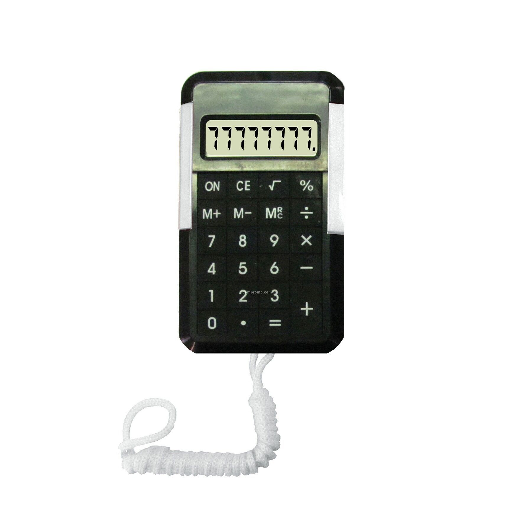 8 Digit Calculator With Neck Strap / Lanyard/ String
