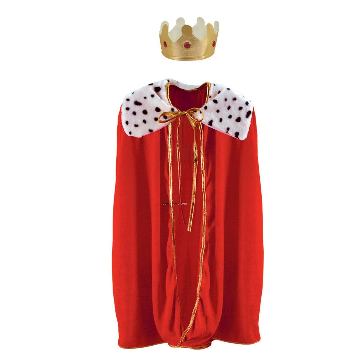 Child King/ Queen Robe W/ Crown
