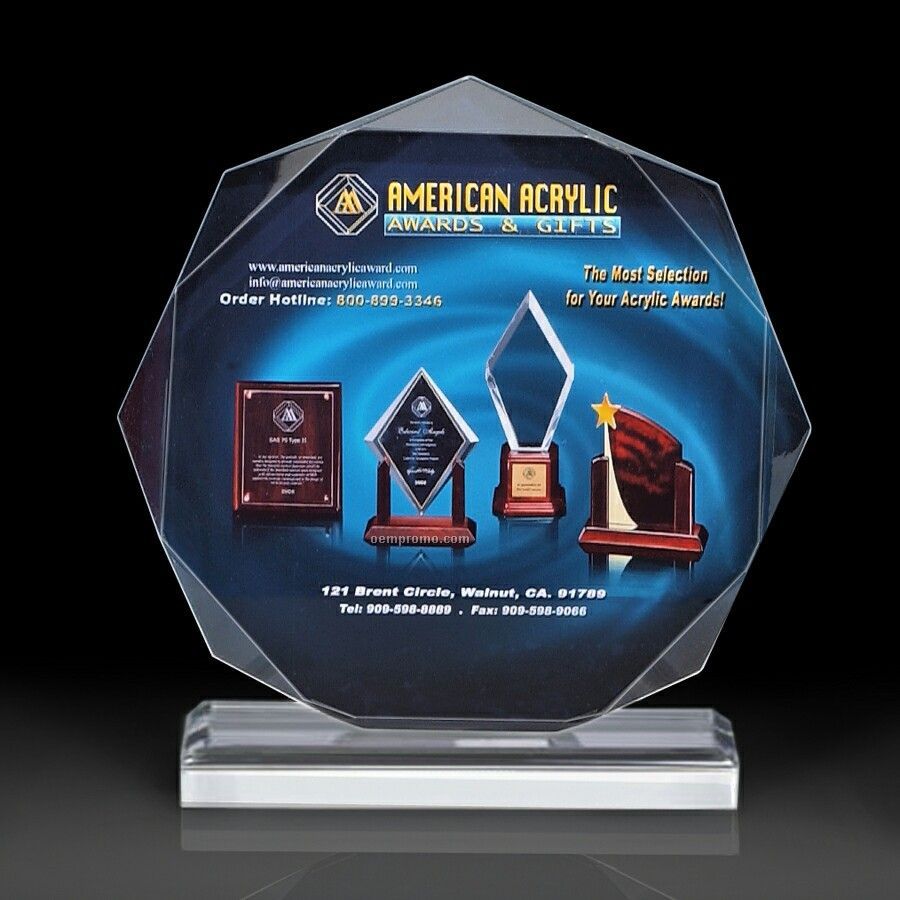 Clear Octagon Award I