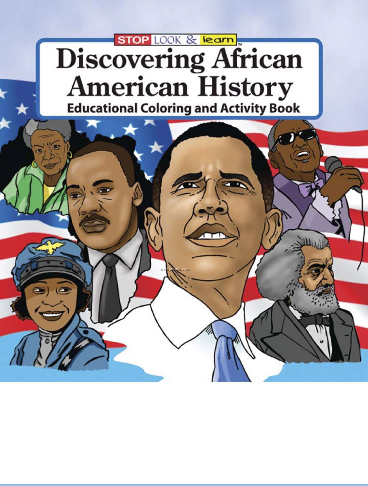 Discovering African American History Coloring Book Fun Pack