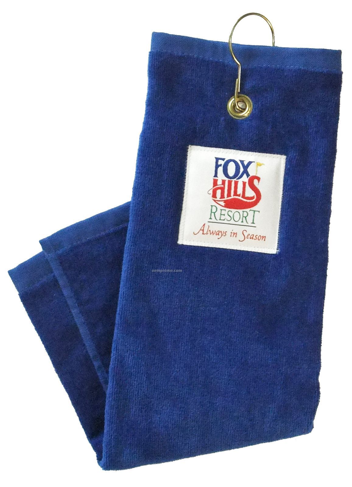 Golf Towel With Elite Fabric Label