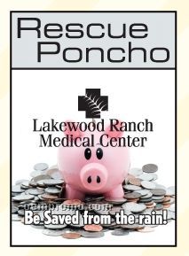 Rescue Poncho With Piggy Bank Template Insert