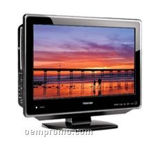 720p Lcd Hdtv/DVD Combo With High Gloss Finish
