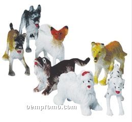 3" Dog Figurines