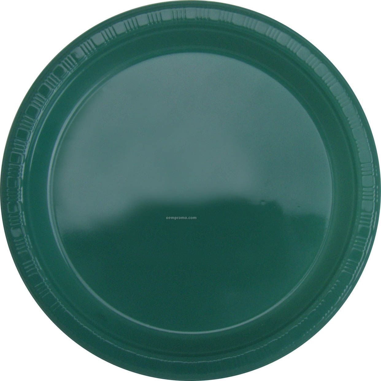 Colorware 7" Hunter Green Plastic Plate