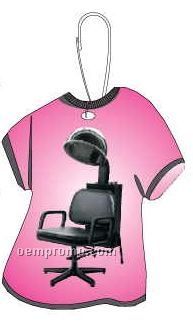 Hair Dryer Chair T-shirt Zipper Pull