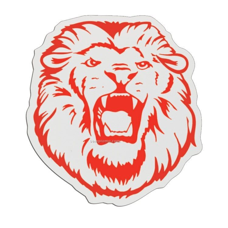 Lion Lightweight Plastic Sports Badge (3")