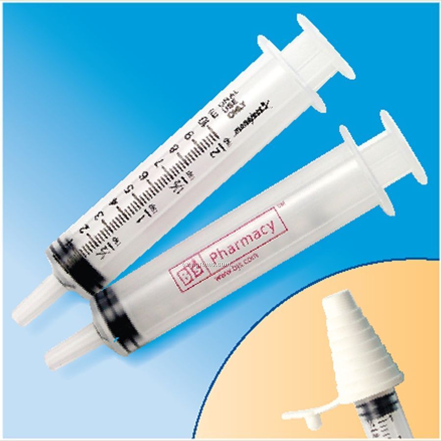 Liquid Medicine Dispenser 10 Ml Oral Syringe W/Cork