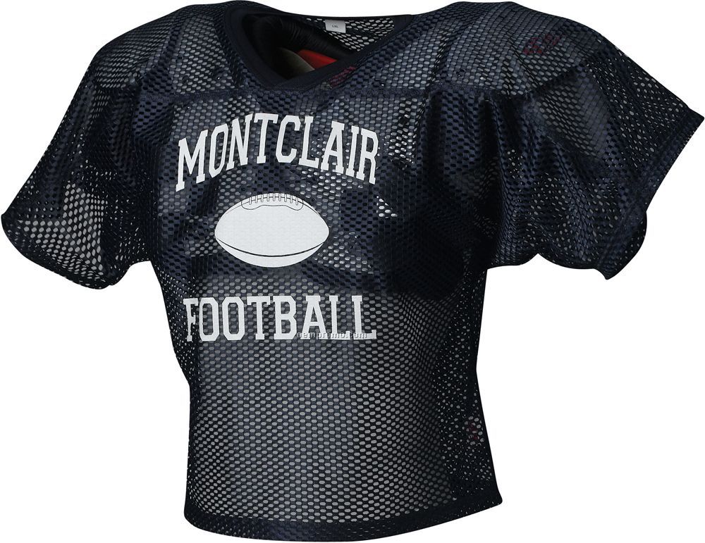 N4190 All Porthole Adult Football Practice Jersey