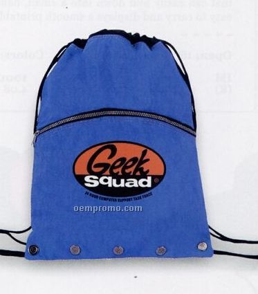 The Premium Nylon Drawstring Backpack