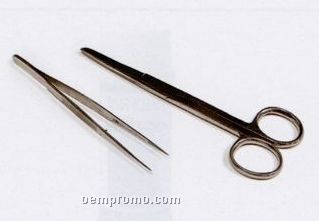 4-1/2" Stainless Steel Sharp/ Blunt Surgical Scissors