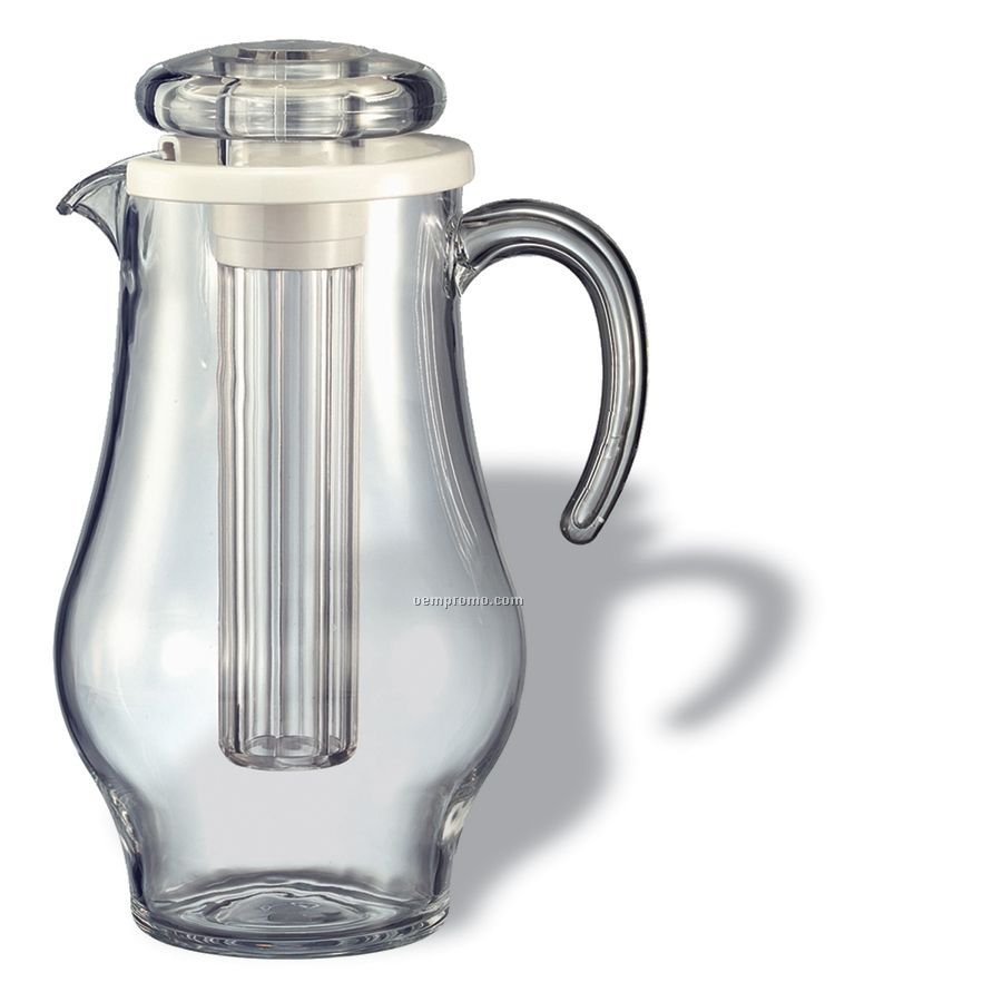 Acrylic Bell Shaped Ice Tube Pitcher (2 4/5 Liter )