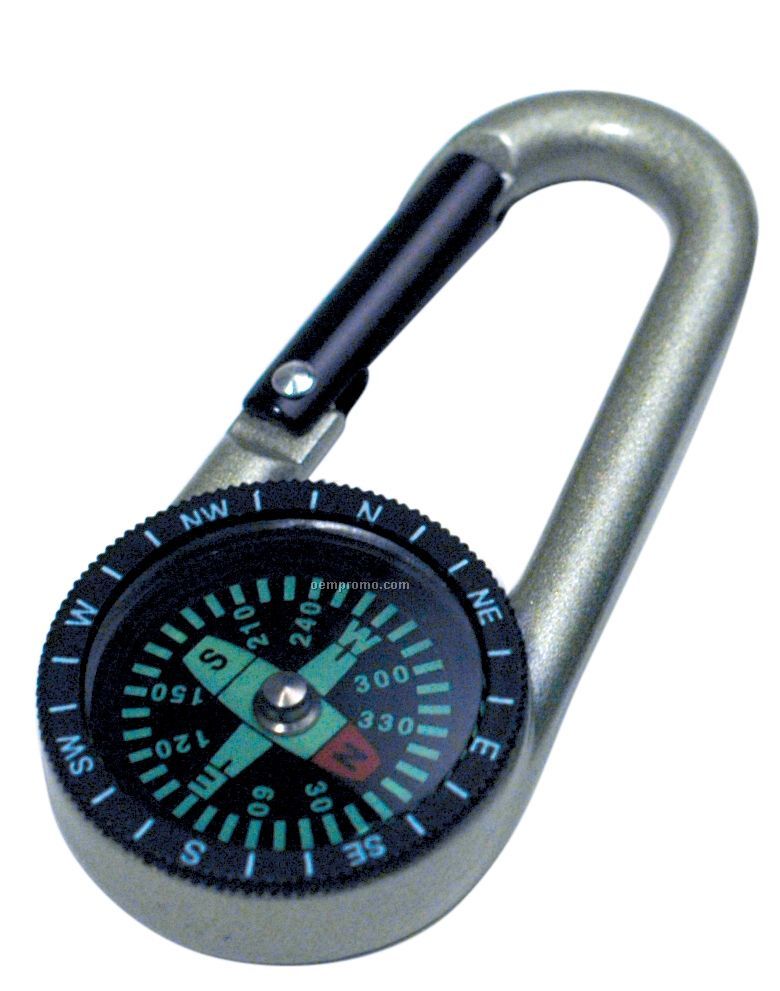 Clip-on Metal Compass